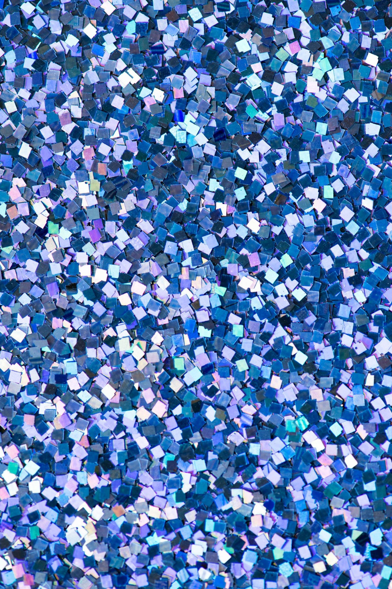 Simple Blue Aesthetic Glitters Wallpaper
