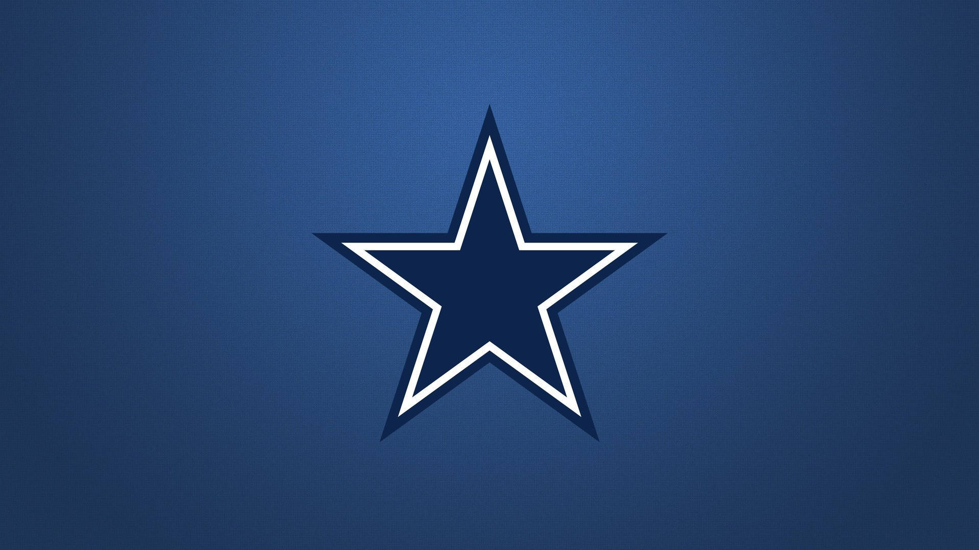 Simple Blue Dallas Cowboys Logo Wallpaper