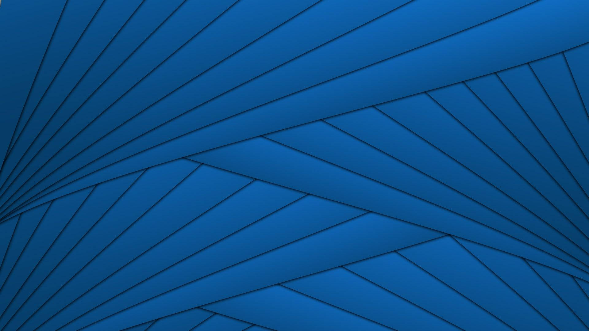 Geometric Blue Pattern Wallpaper
