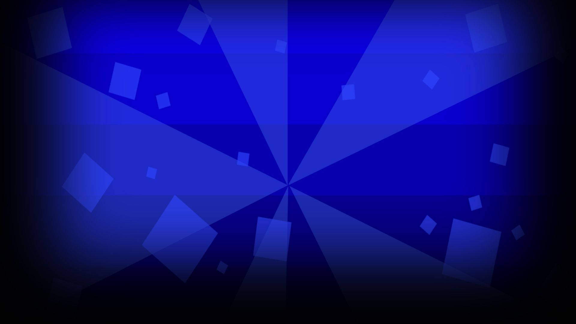 Simple Blue Stripes And Cubes Thumbnail Wallpaper