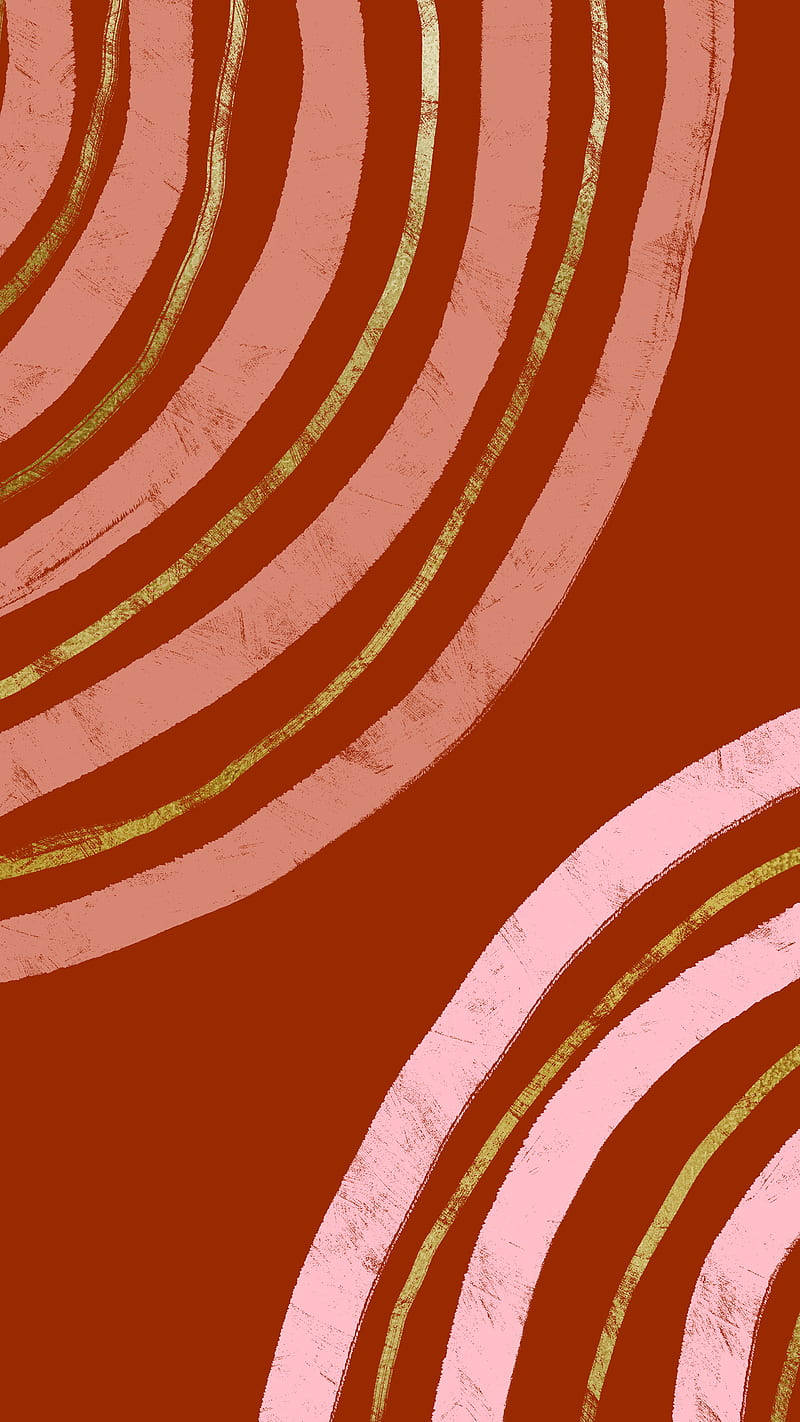Einfachesboho-maroon Wallpaper