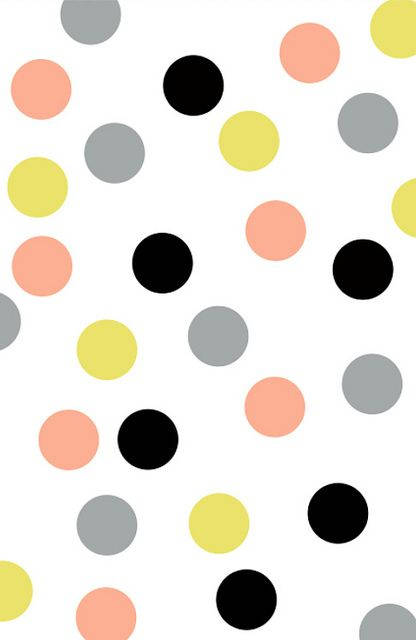 Simple Boho Polka Dot Wallpaper