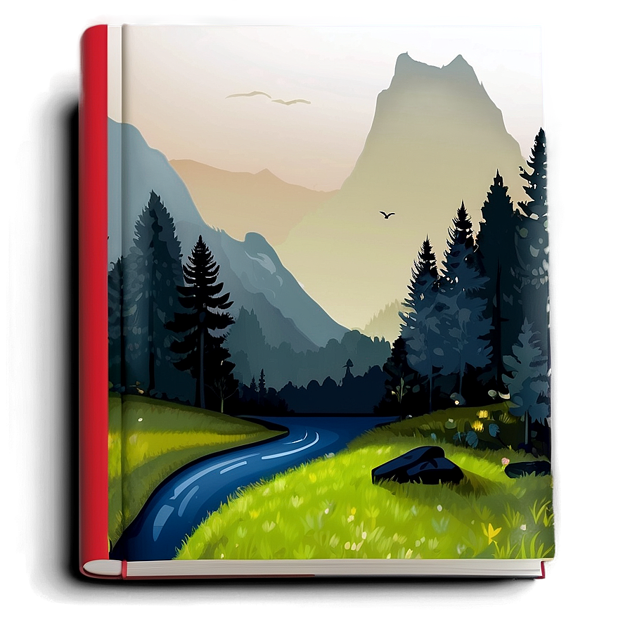 Simple Book Cover Design Png Mrb PNG