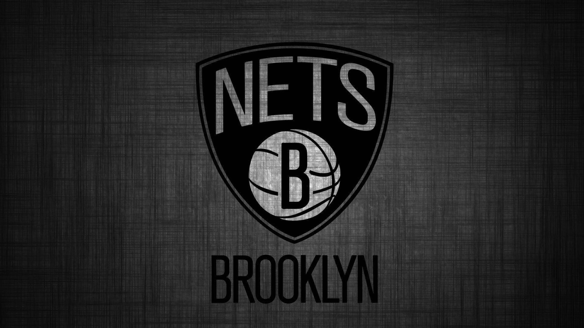 Enkelbrooklyn Nets-logotyp Wallpaper