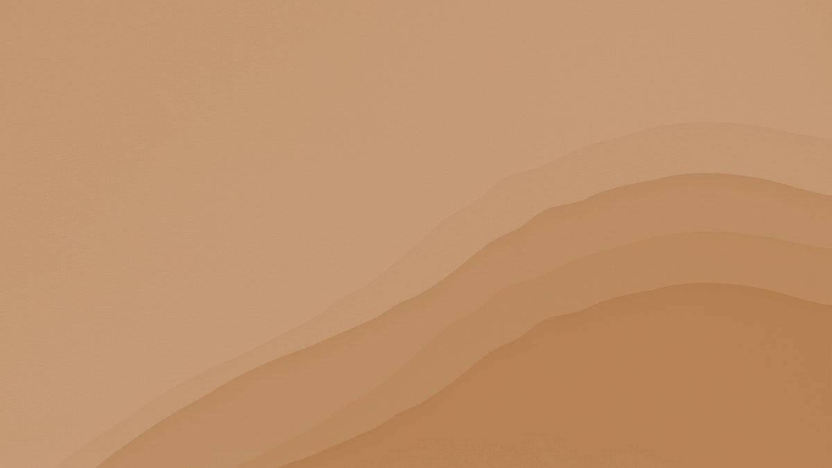 Simple Brown Aesthetic Laptop Background