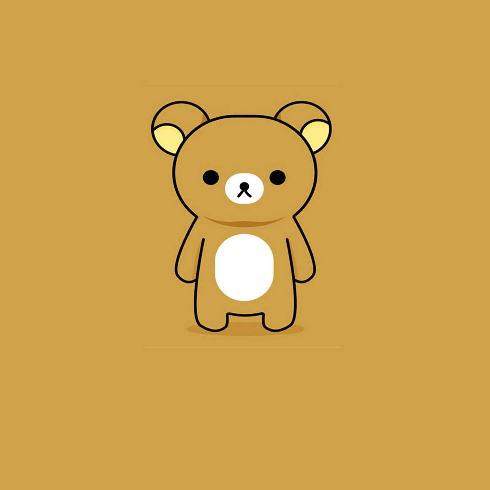 Simple Brown Korean Bear