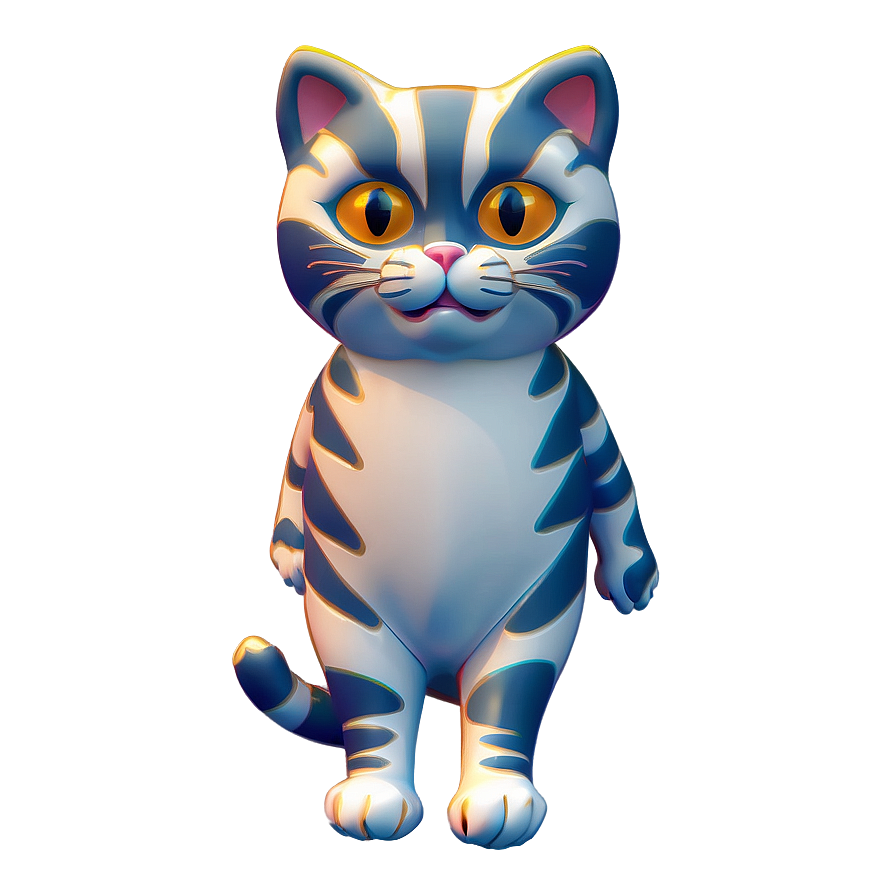 Simple Cat Line Art Png Tqi PNG