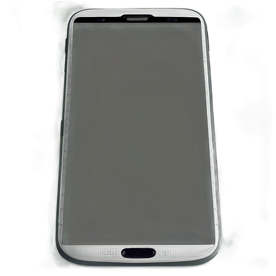 Simple Cell Phone Border Png 06132024 PNG