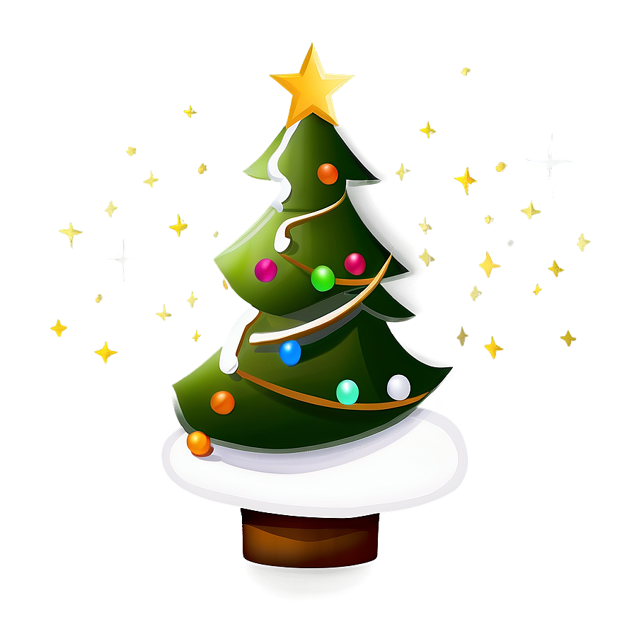 Simple Christmas Tree Png 13 PNG