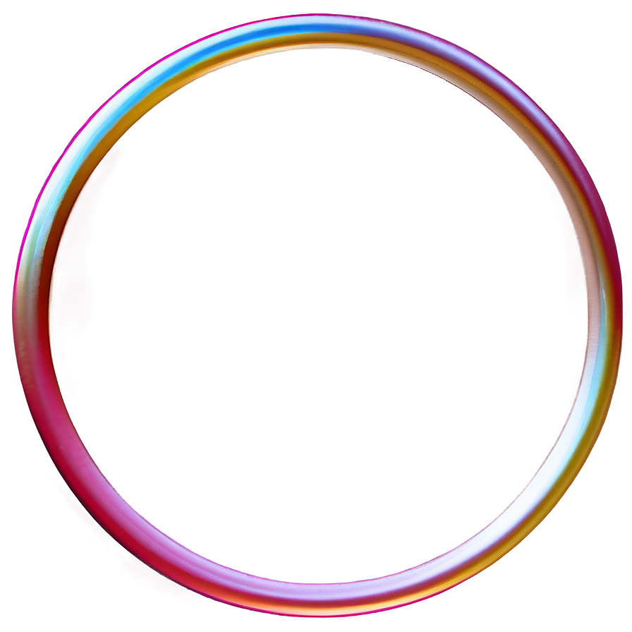 Simple Circle Frame Png Saj PNG