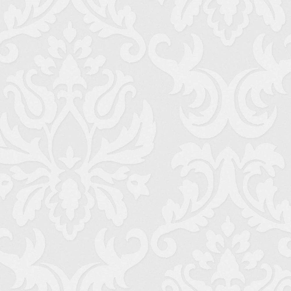 Minimalist White Pattern Wallpaper