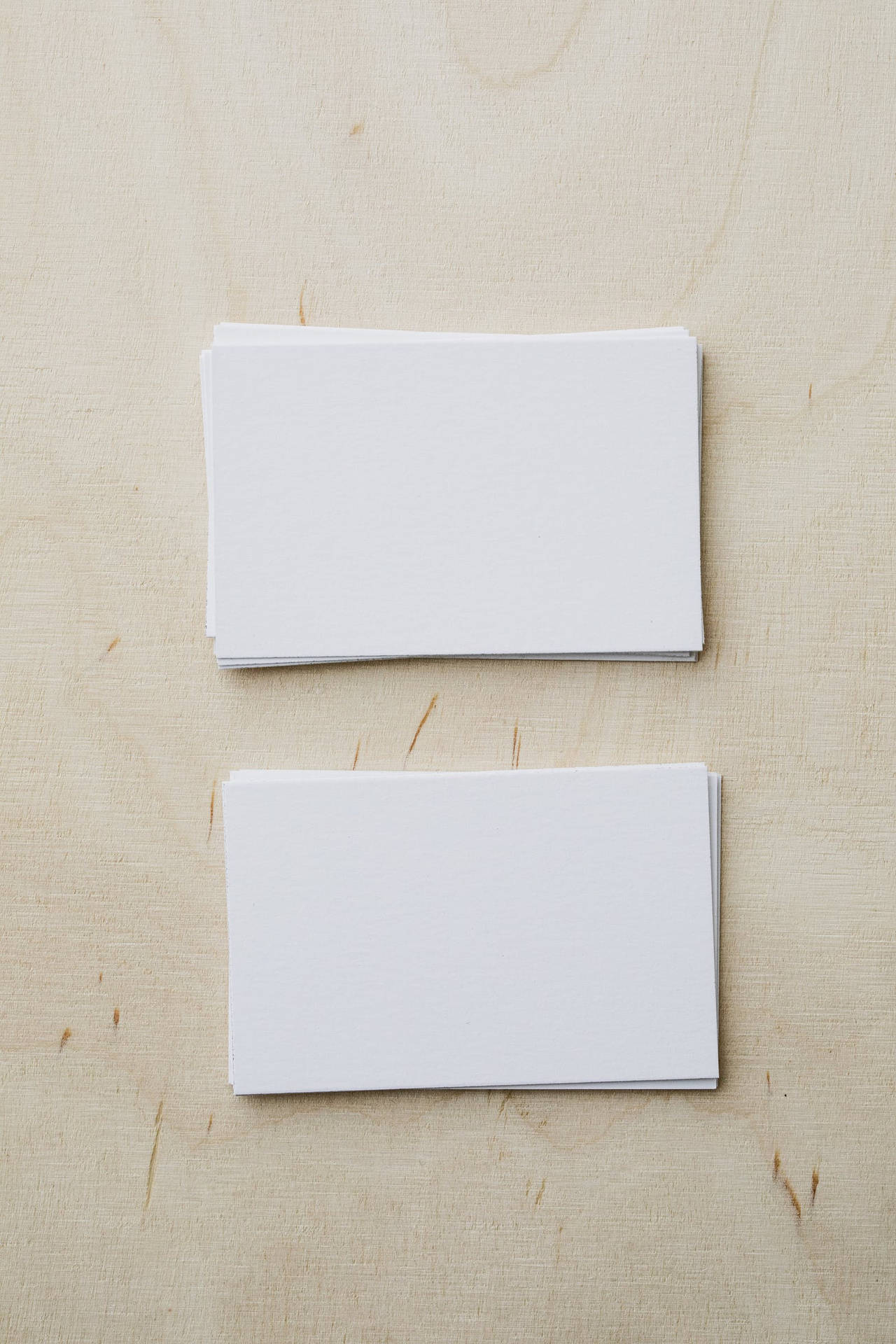 Simple Clean Blank Cards
