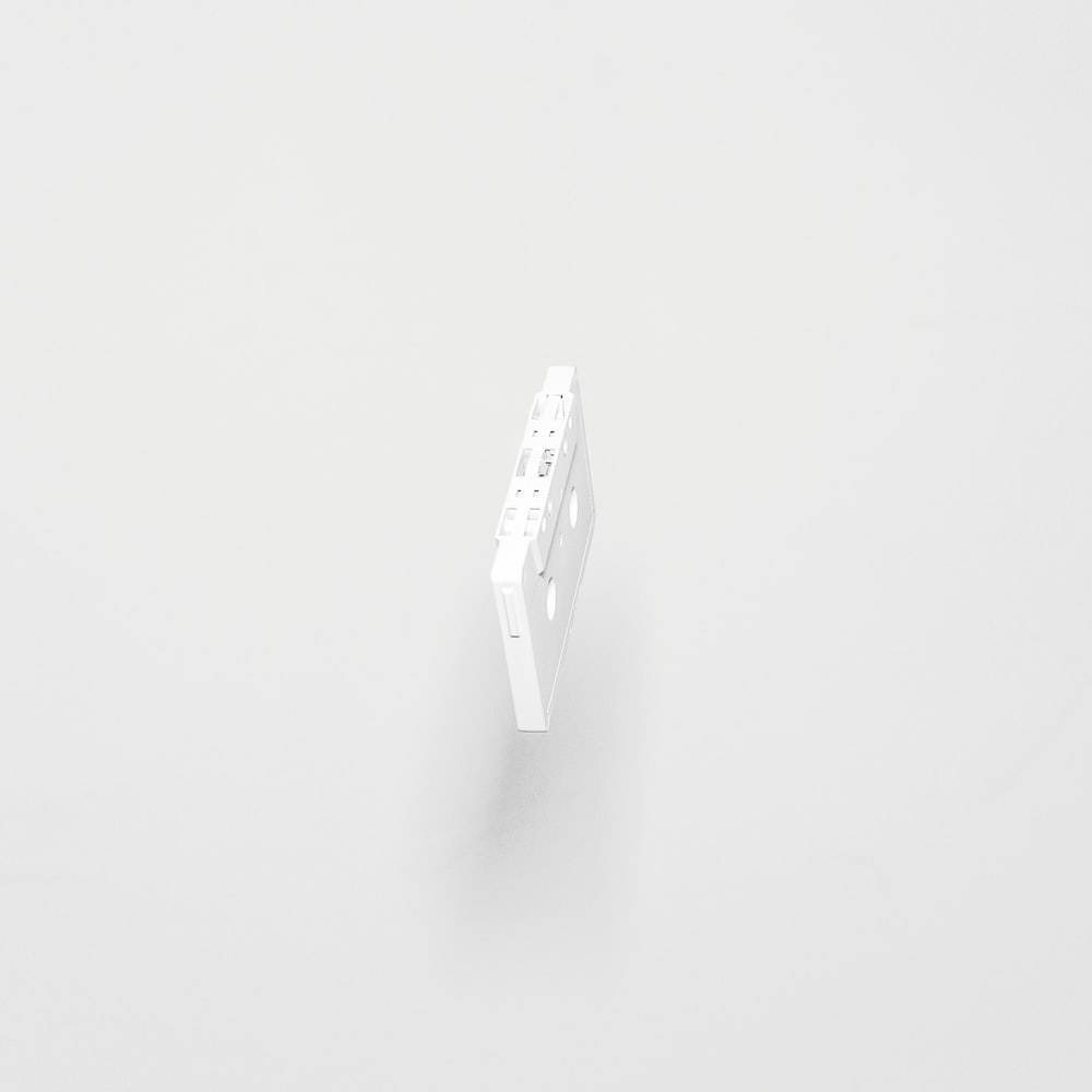 Einfachsauberes Weißes Kassettenband Wallpaper