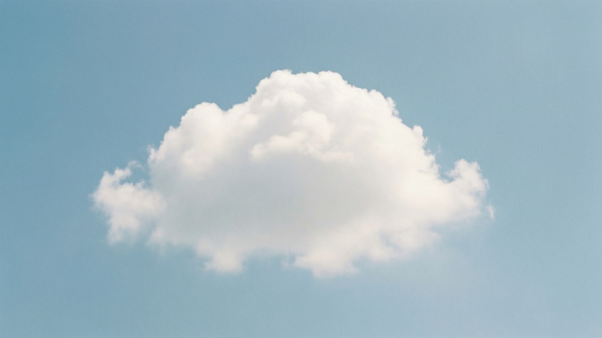 Ciel nuageux simple Fonds d'écran