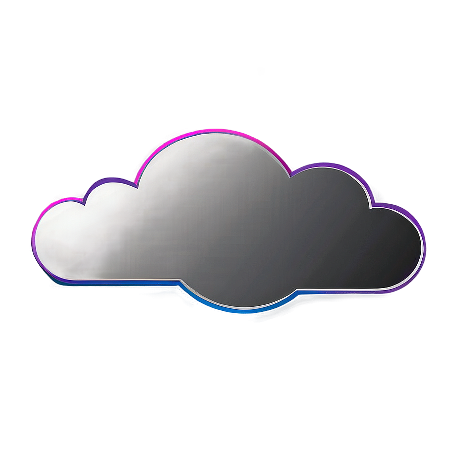 Simple Cloud Vector Shape Png Ubs2 PNG
