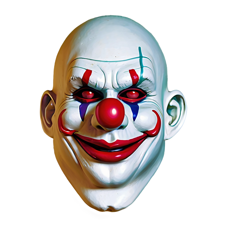 Simple Clown Mask Png 06212024 PNG