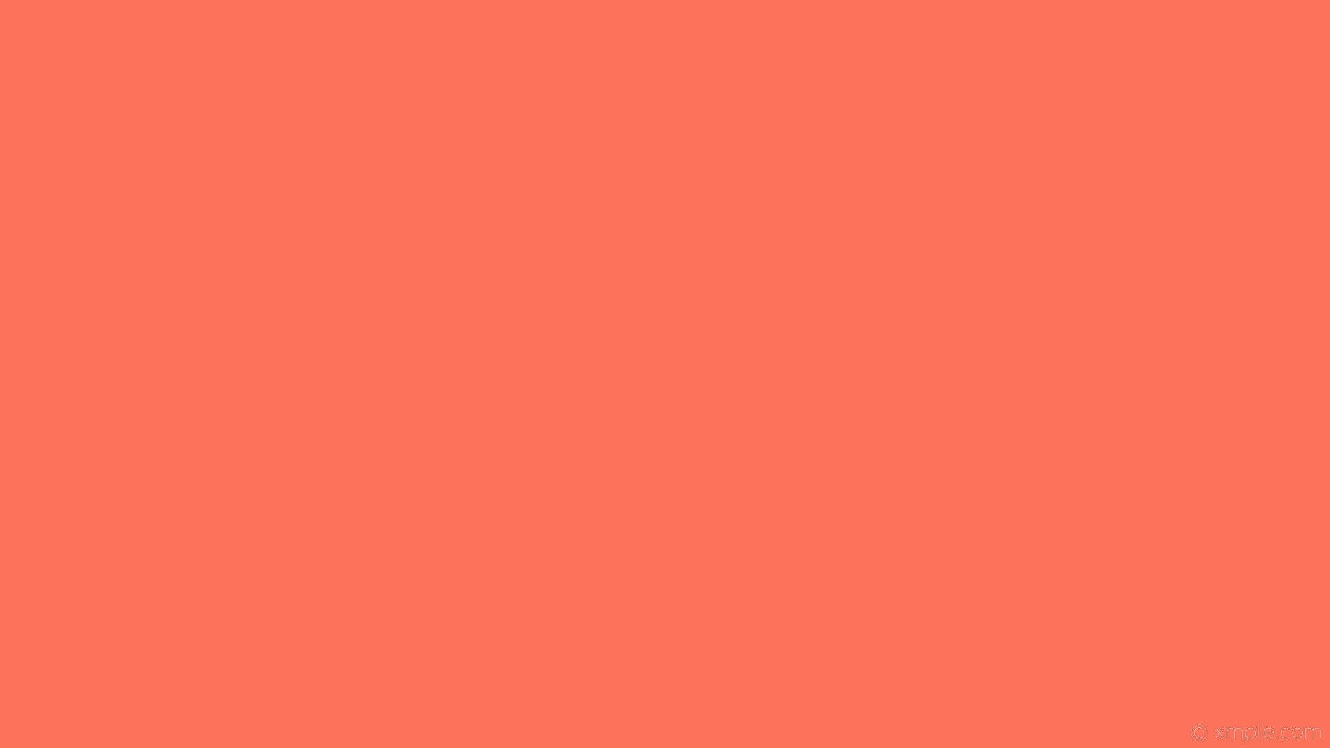 Simple Coral Color HD Background Wallpaper