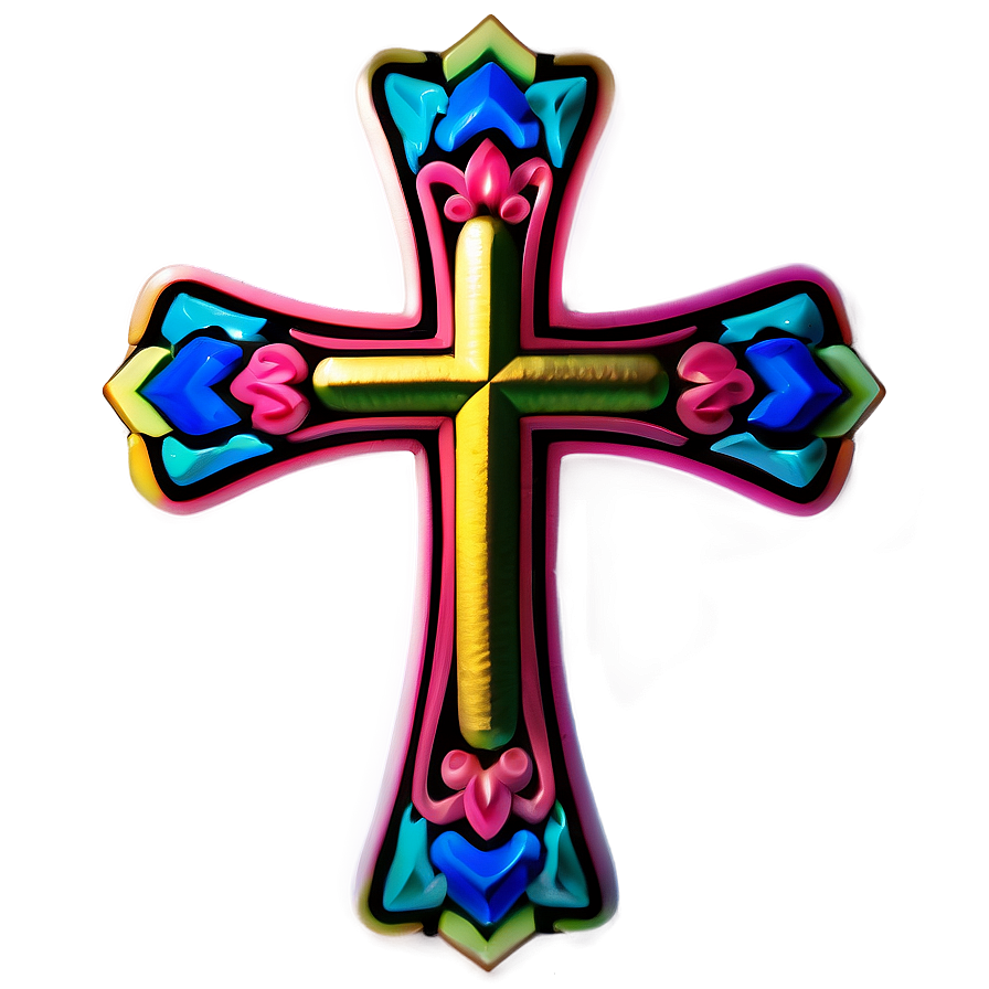 Simple Cross Shape Png 04302024 PNG