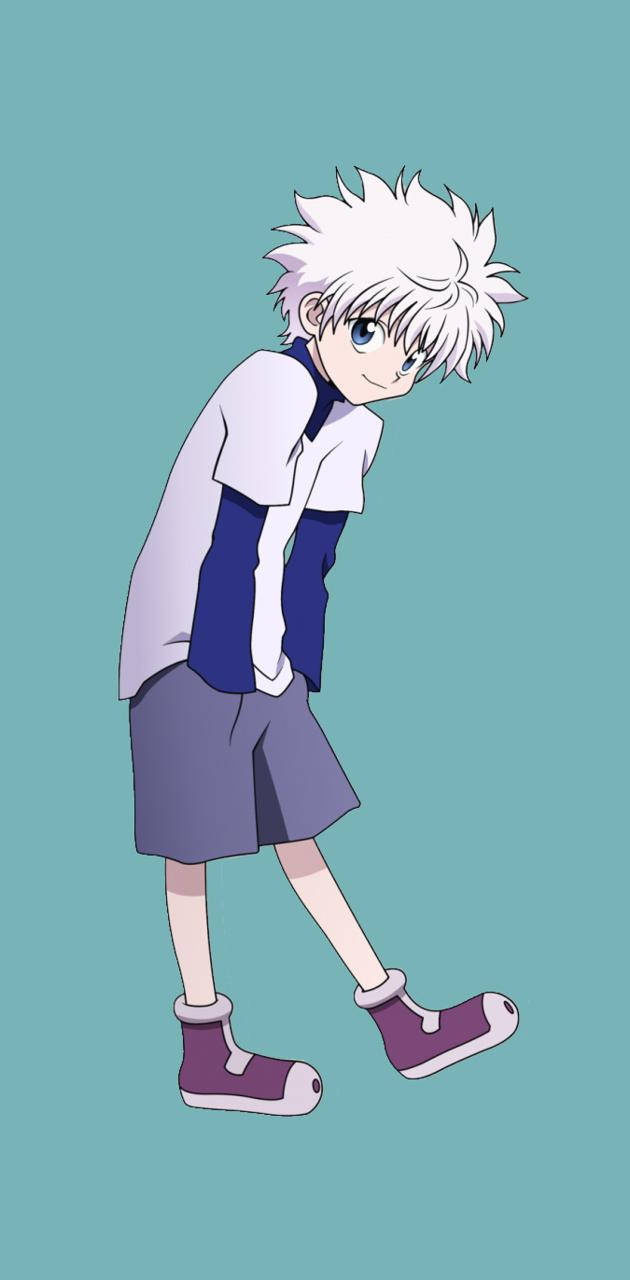 Simple Cute Killua Anime Boy Wallpaper