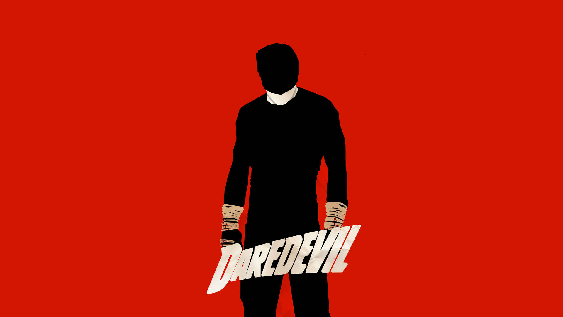 Simple Daredevil Abstract Logo Background