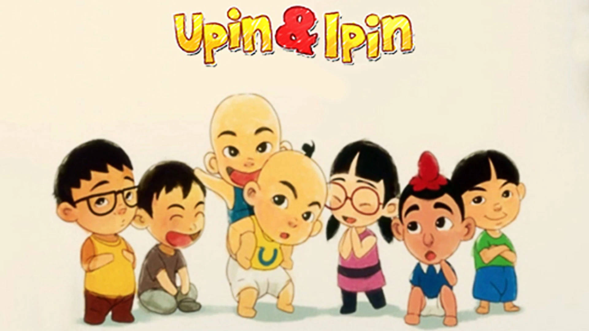 Simple Drawing Of Upin Ipin Wallpaper