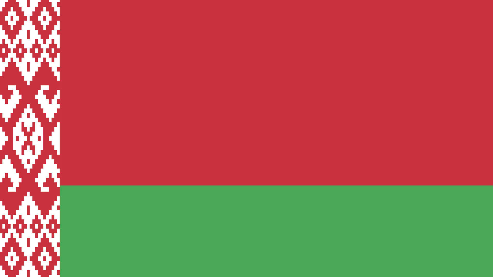 Simple Faded Belarus Flag Wallpaper
