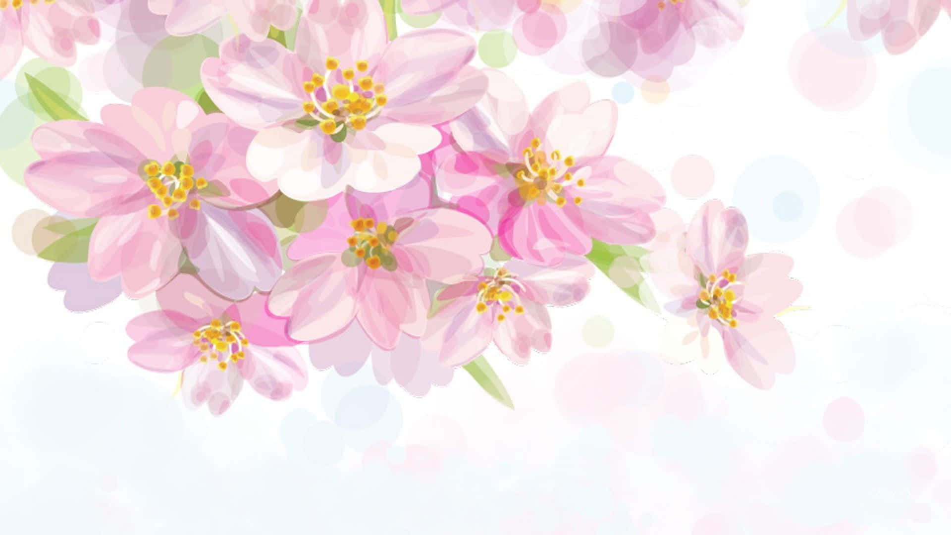 Elegant Simple Flower Background