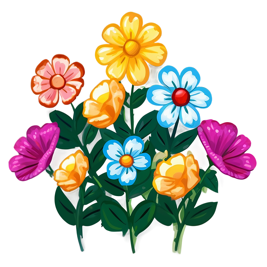 Simple Flower D PNG