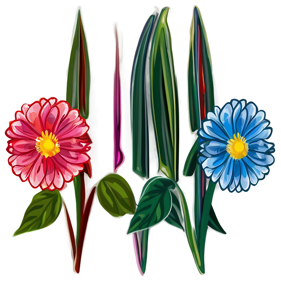 Simple Flower Illustration Png 06232024 PNG