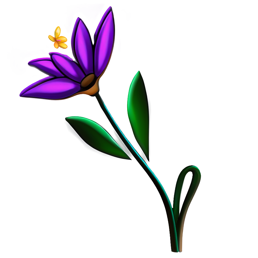 Simple Flower Line Art Png 06202024 PNG