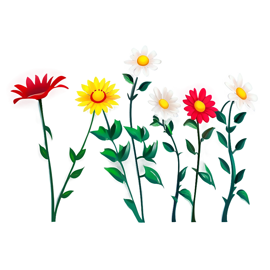 Simple Flower Pattern Png Rvk PNG