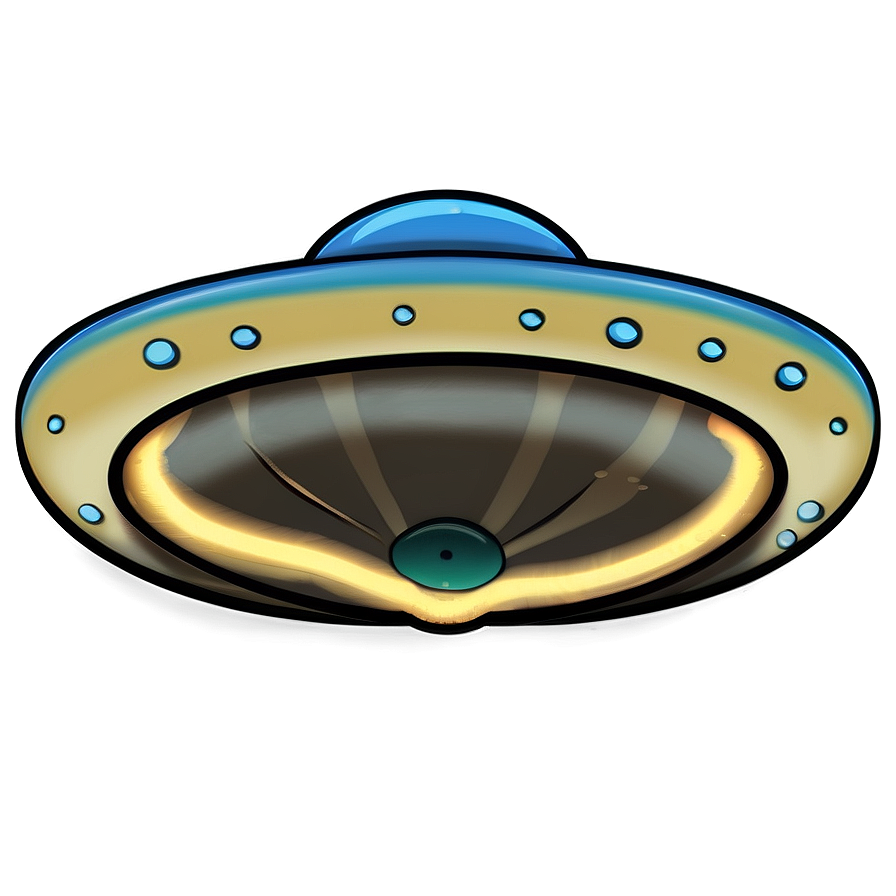 Simple Flying Saucer Sketch Png 94 PNG