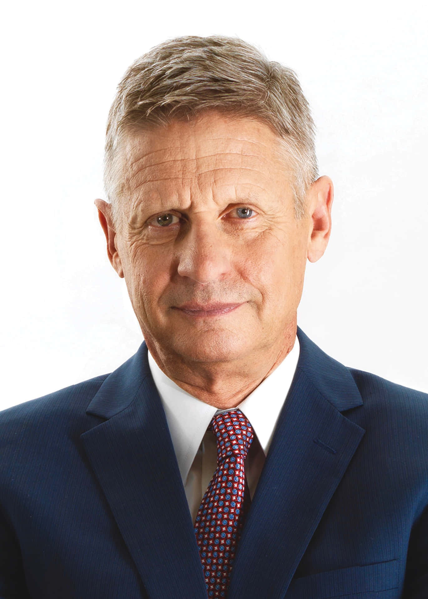 Simple Gary Johnson With White Backdrop Phone Wallpaper