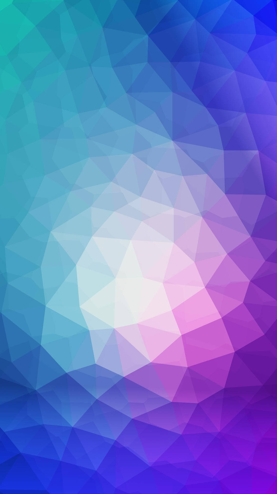 Simple Purple Abstract Geometric Phone Wallpaper
