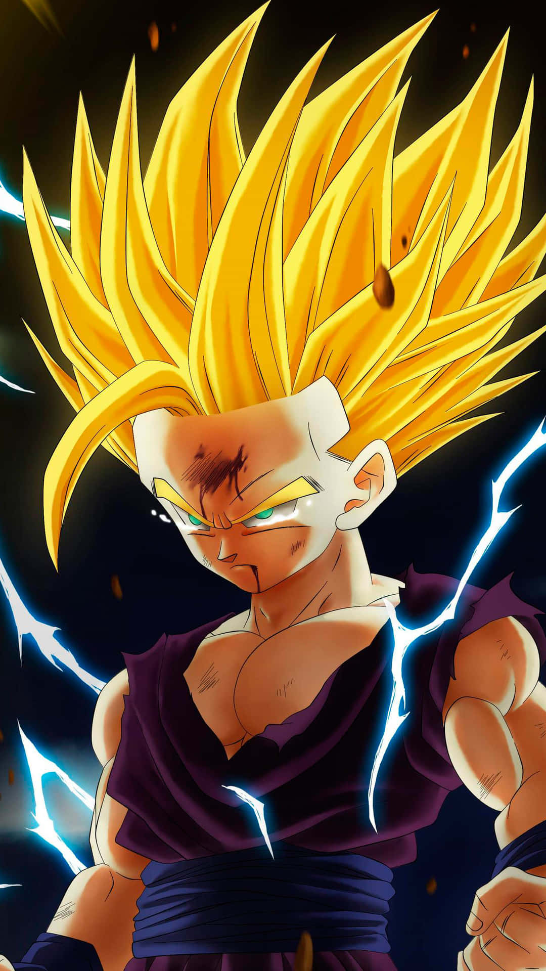 Simple Gohan iPhone Background Wallpaper