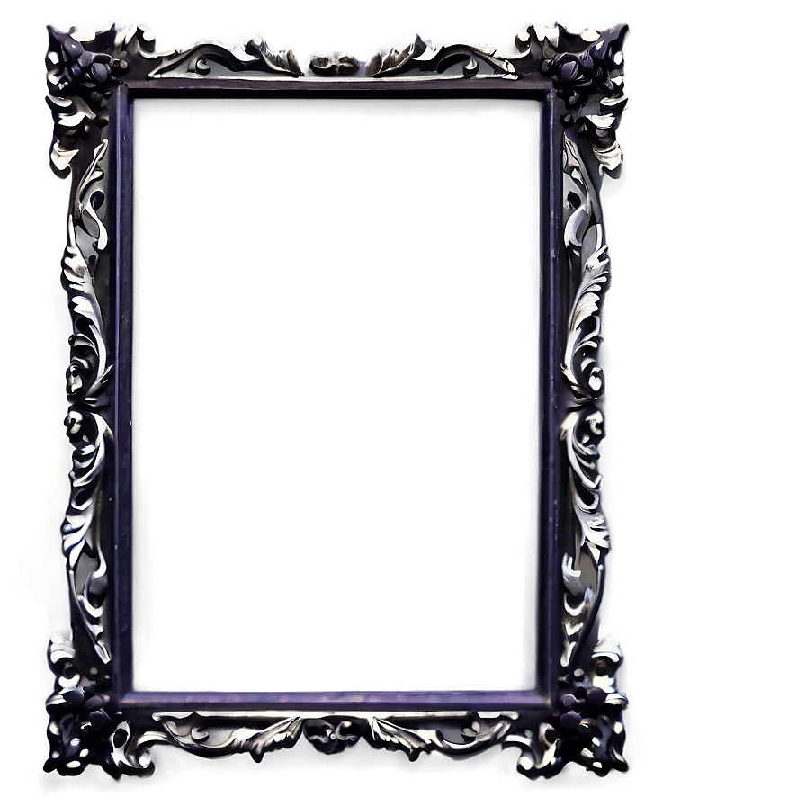 Simple Gothic Frame Png Jsp15 PNG