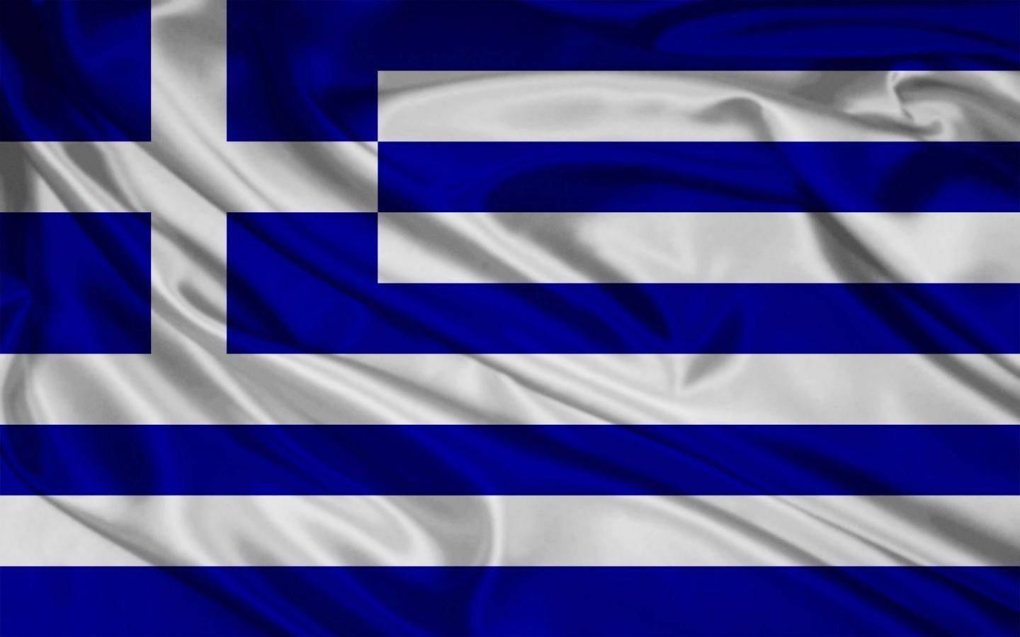 Simpelt Græsk Flag Wallpaper