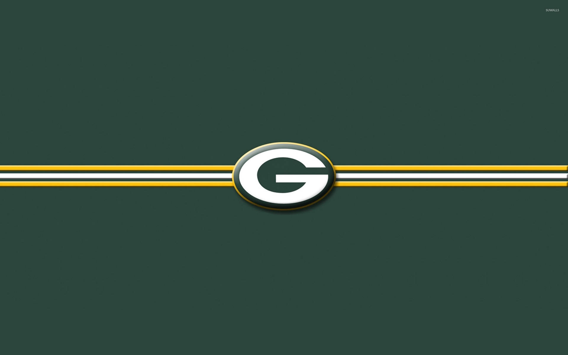 Simple Green Bay Packers Logo Wallpaper