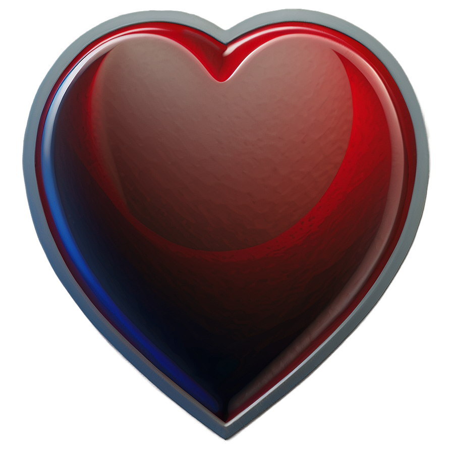 Simple Heart Clipart Outline Png 05252024 PNG