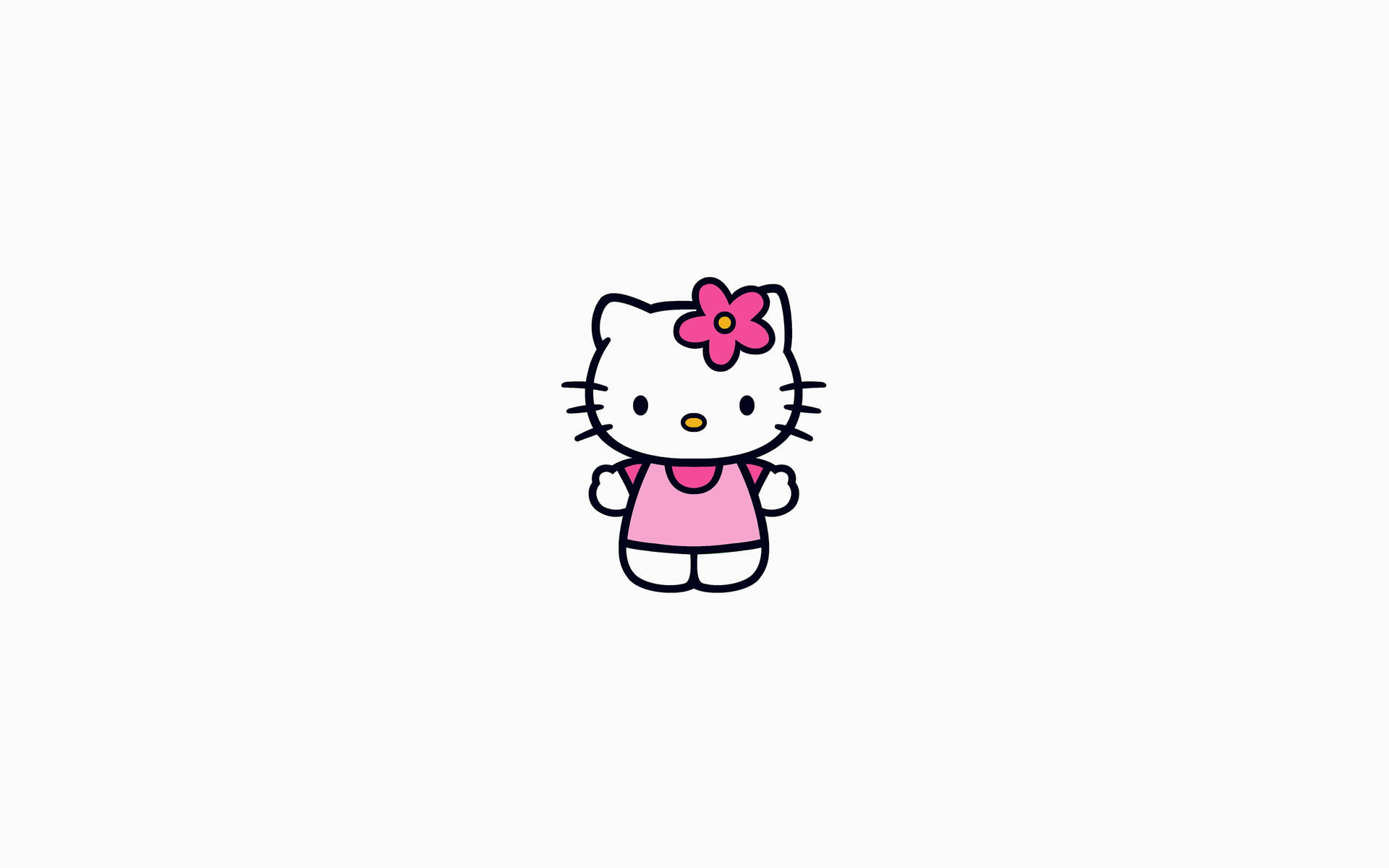 Simple Hello Kitty Desktop Wallpaper