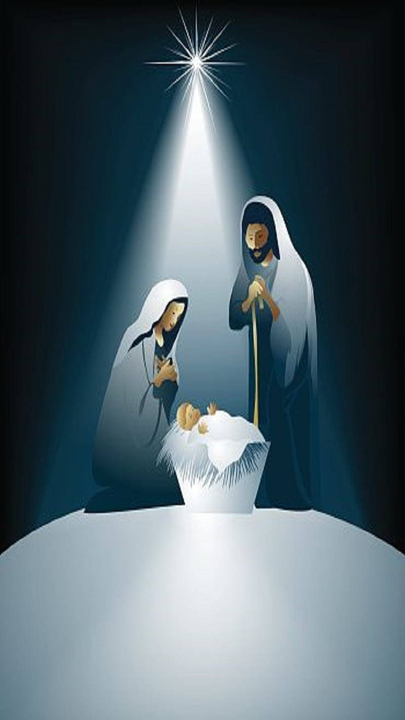 Simple Holy Family Picture