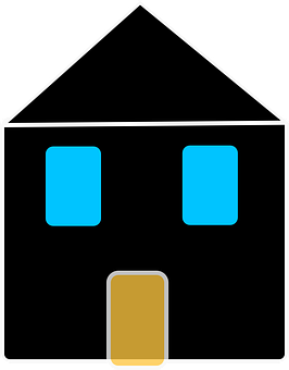 Simple Home Icon Graphic PNG