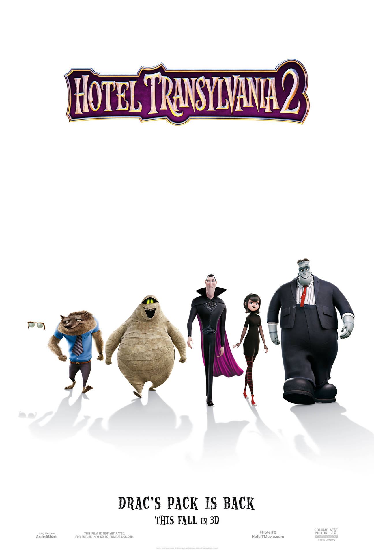 Simple Hotel Transylvania 2 Movie Poster Wallpaper