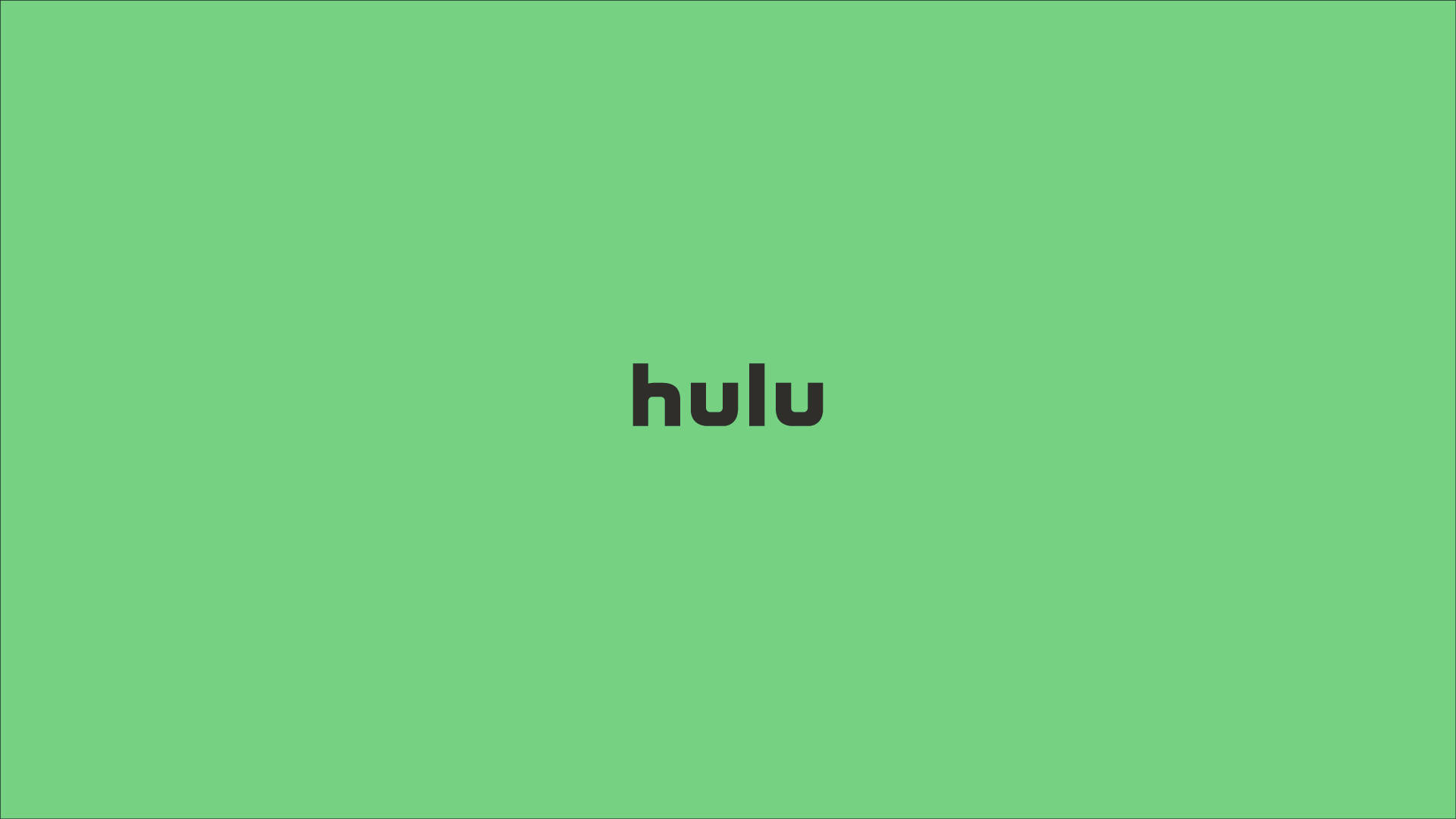 Simple Hulu Logo Background