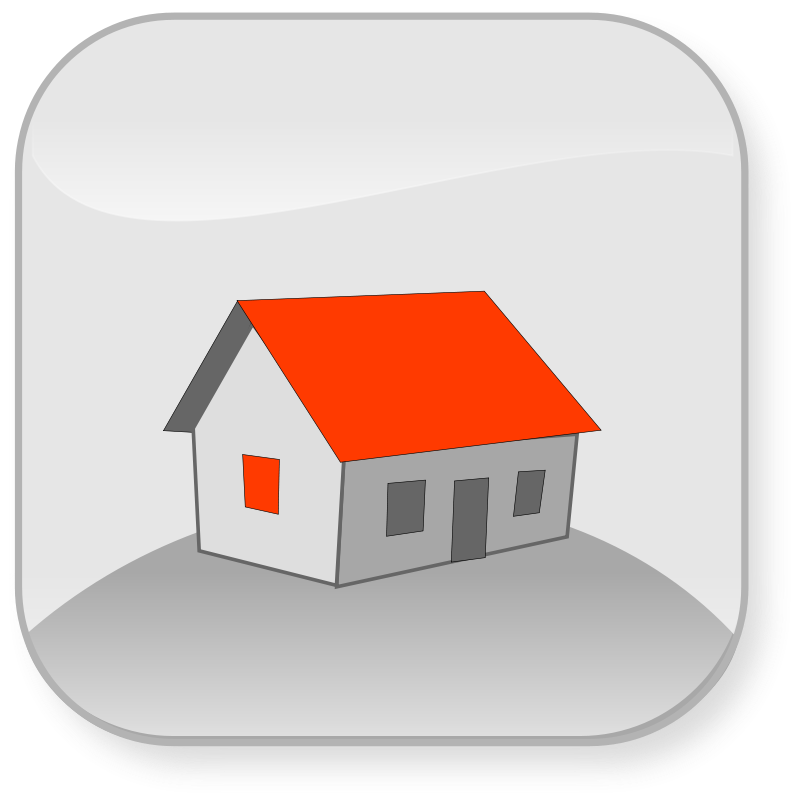 Simple Icon House Design PNG