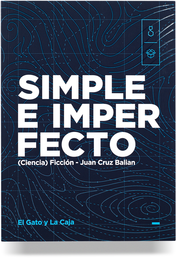 Simple Imperfecto Book Cover PNG