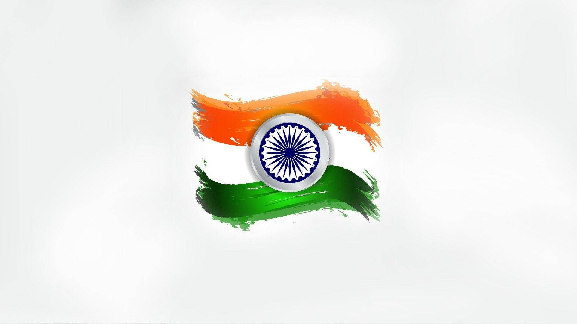 Simple Indian Flag Hd Wallpaper