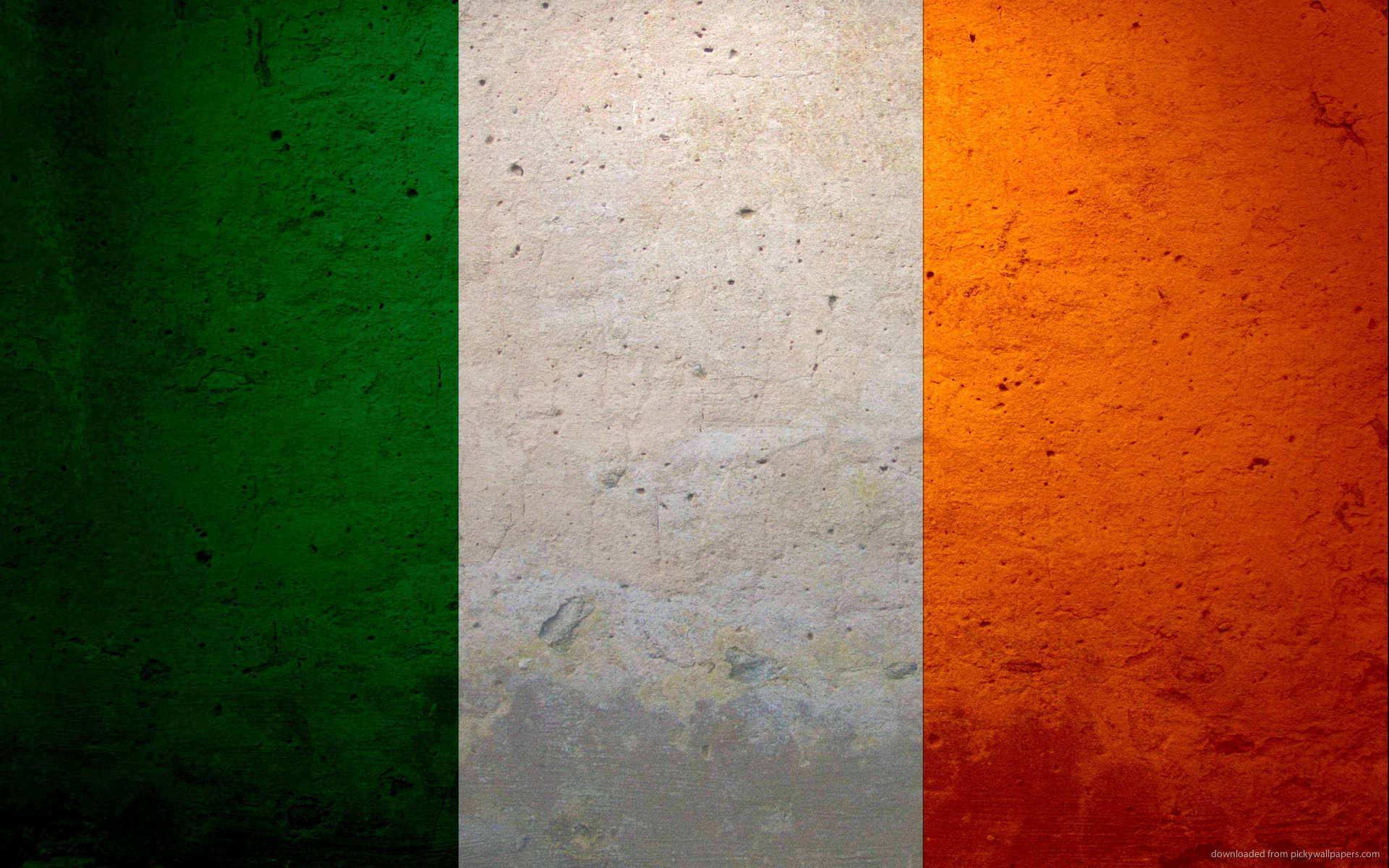Simple Irish Flag Wallpaper
