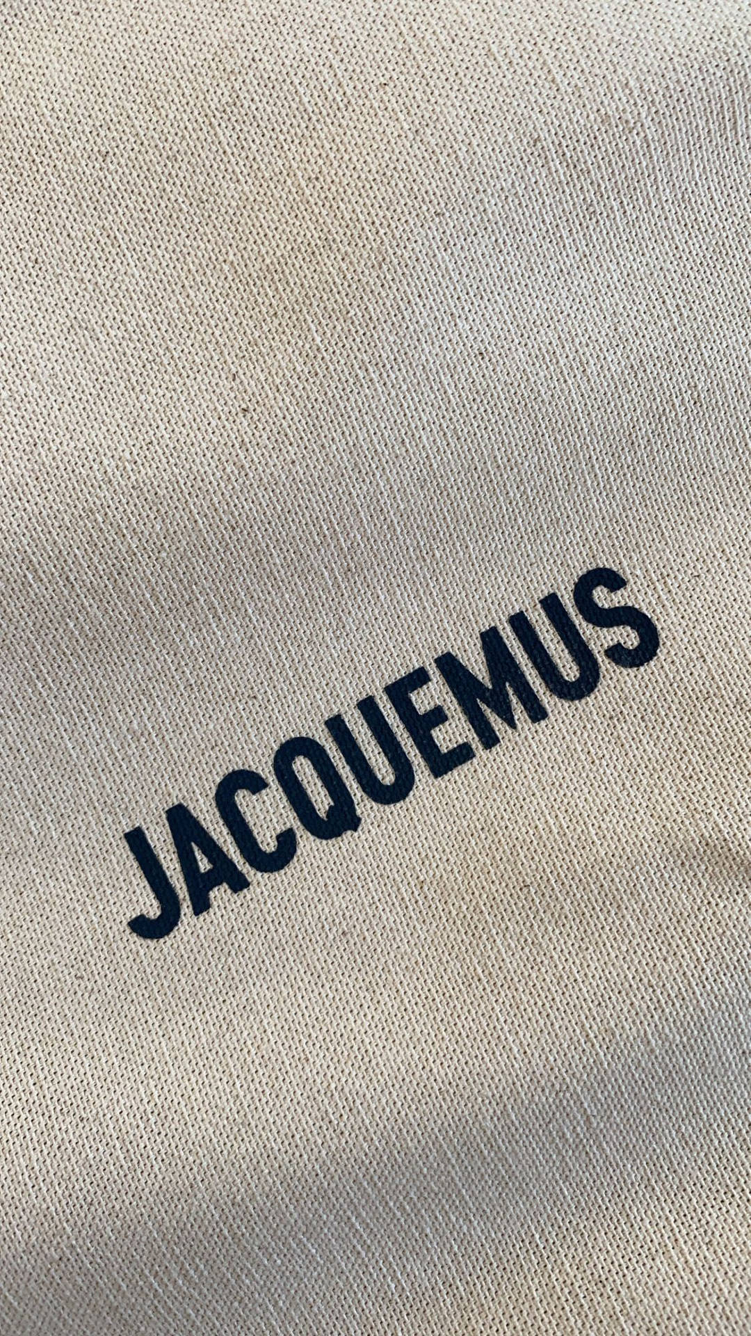 Simple Jacquemus Logo Wallpaper