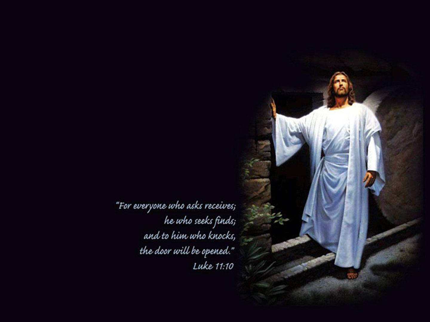 Jesus Citat 1440 X 1080 Wallpaper